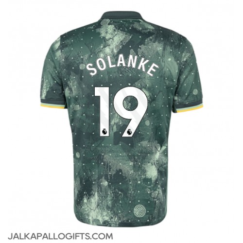 Tottenham Hotspur Dominic Solanke #19 Kolmaspaita 2024-25 Lyhythihainen